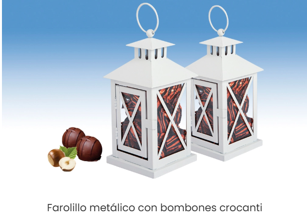 17- FAROLILLO CON BOMBONES CROCANTI