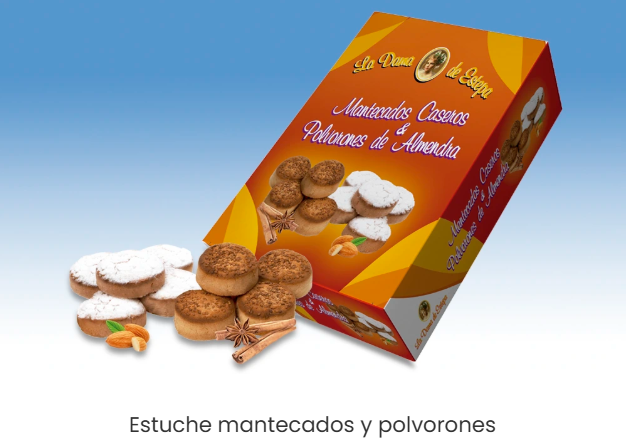 3- ESTUCHE MANTECADOS CASEROS Y POLVORONES