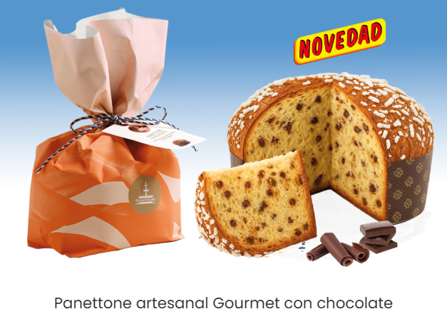 35-PANETTONE GOURMET C/CHOCOLATE